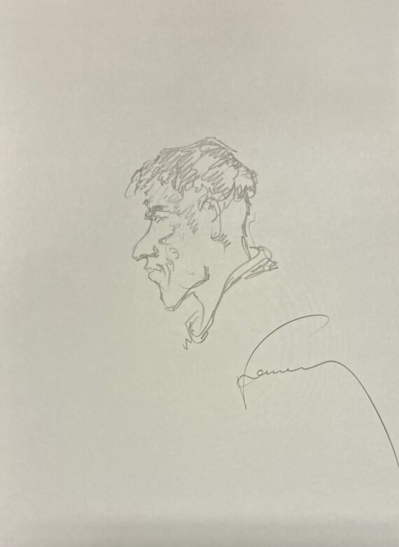 Hermann - Dédicace / Portfolio Il était 7 fois N° 33 - 77 exemplaires (2025) C