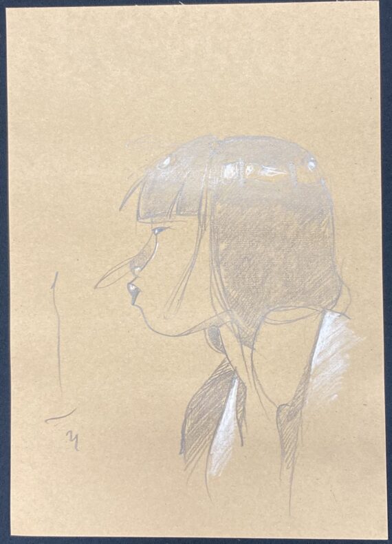 Michetz - Kogaratsu Geisha dessin original - D