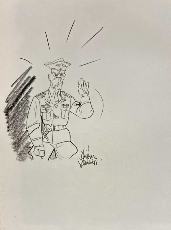 Schwartz & Yann - Dédicace Spirou Le groom vert de gris - Tirage de tête (2010)