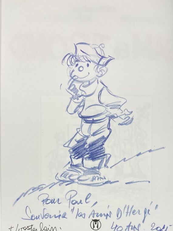 André Benn & Wasterlain - Dédicace / Sam & Tibond Intégrale N° 1 - Tirage limité (2024)