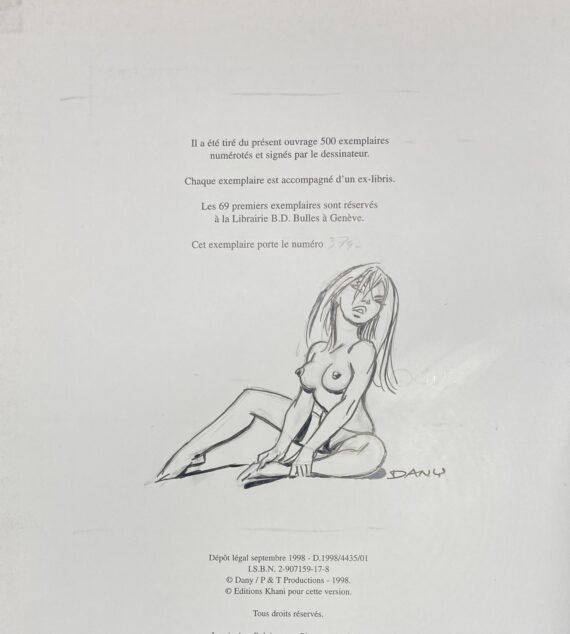 Dany - Dédicace / Où voulez vous en venir - Tirage de tête (1998)