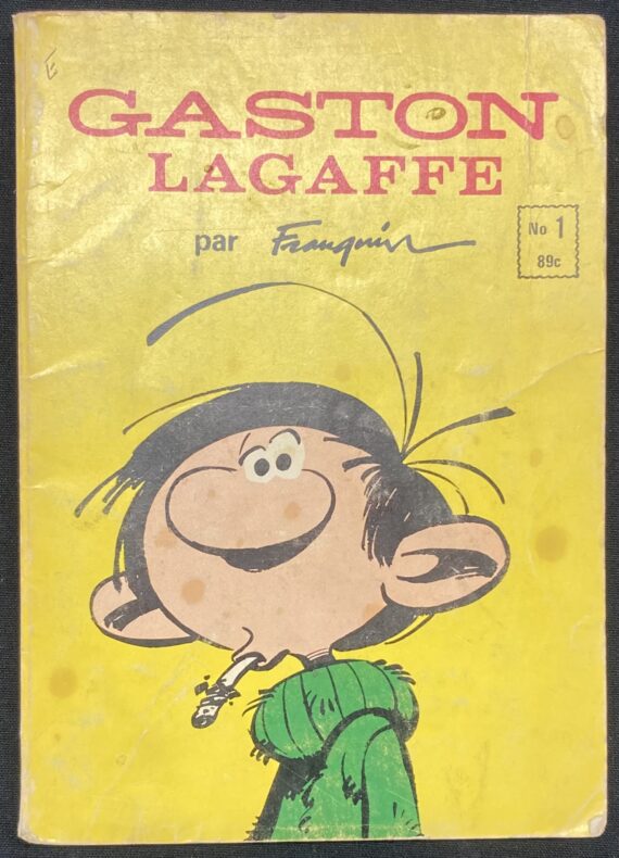 H. Desclez / Franquin - Gaston Lagaffe "Biographie d'un gaffeur" (1977)