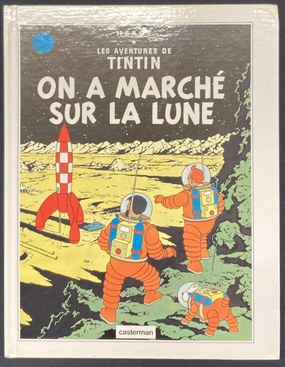 Hergé - Tintin Pop-Up "On a marché sur la lune" (1992)