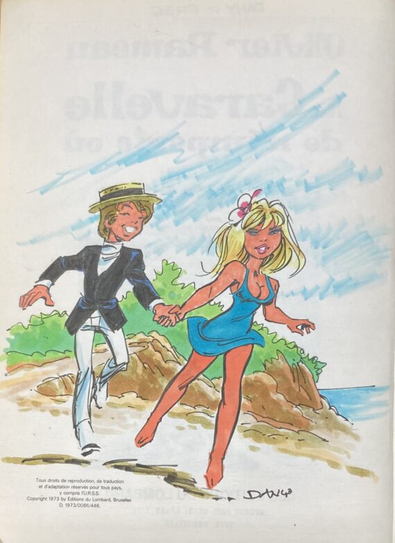 Dany & Greg - Dédicace / Olivier Rameau N° 4 "La caravelle de n'importe où" (1973)