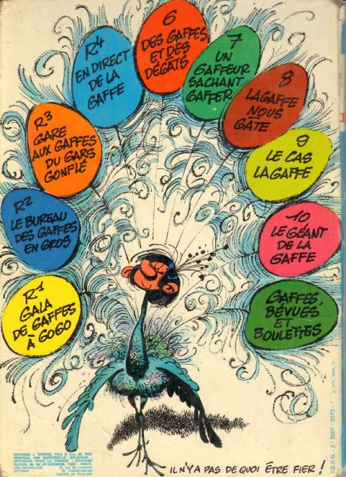 Franquin & Delporte - Gaston R4 En direct de la gaffe - Amazonie BD