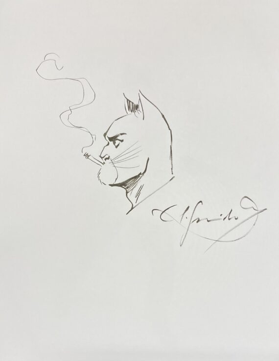 Guarnido - Dédicace / Blacksad Confidential Drawings Artbook - Tirage de tête Version Saint Malo (2024)