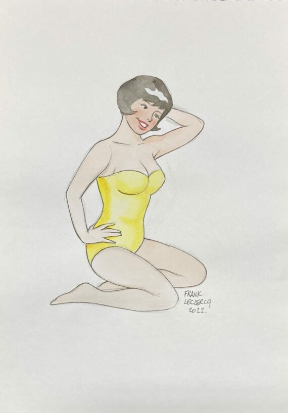 Olivier Marin & F. Leclercq - Dédicace / Les élégantes - Tirage de tête  (2022)