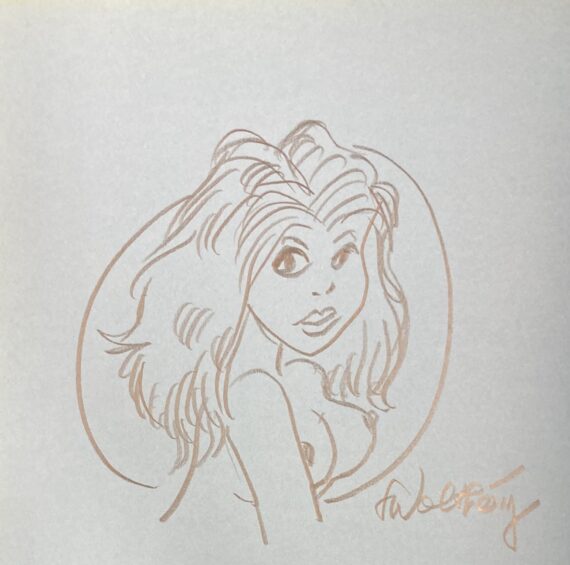 Walthéry, Di Sano & Mythic - Dédicace / Au bonheur des dames N° 3 - Tirage de tête (2003)