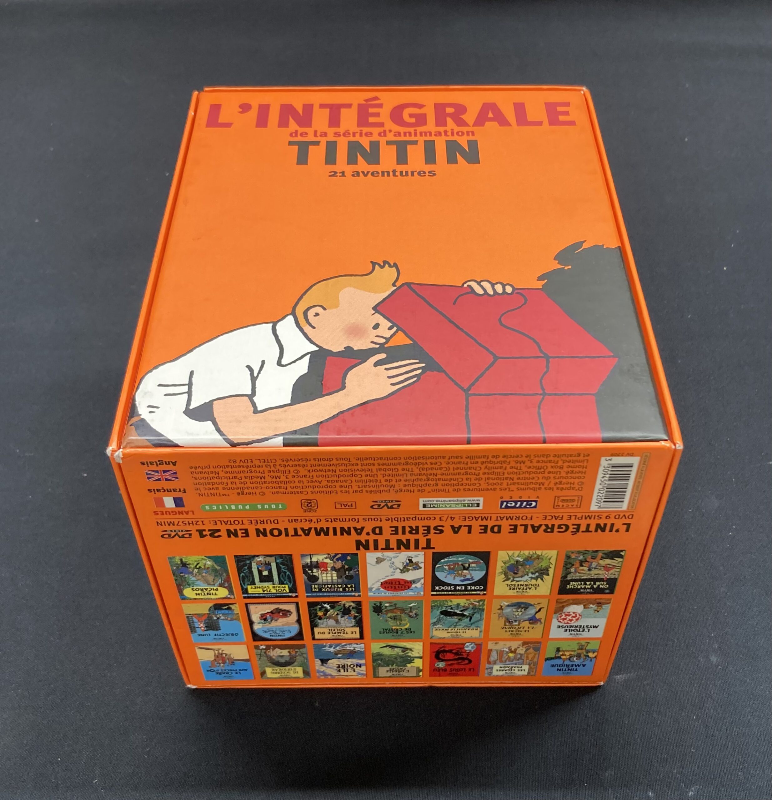 Coffret Tintin 75 Ans - Pièce En Argent 10 Euros - Tirage Limité 2004