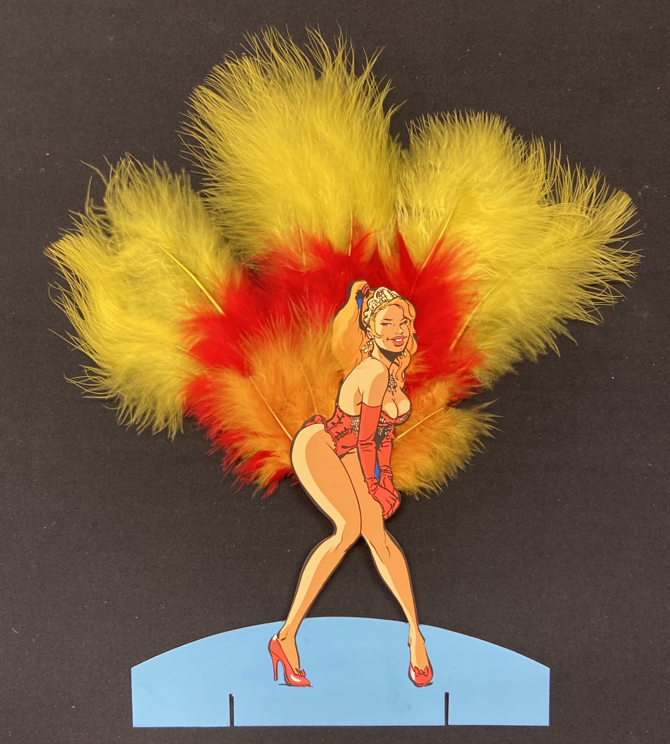 Meynet – Carte de voeux – La fille du Lido - Amazonie BD