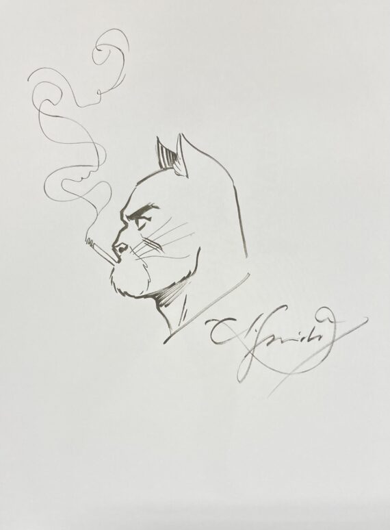 Guarnido - Dédicace / Blacksad Confidential Drawings Artbook - Tirage de tête Version belge (2024)