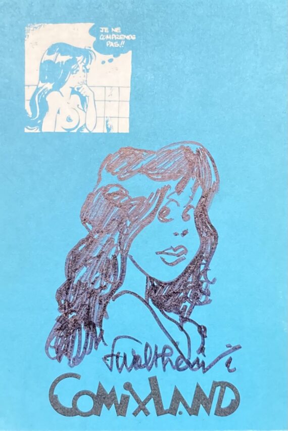 Walthéry - Dédicace / Betty Strip - Tirage limité (1986)