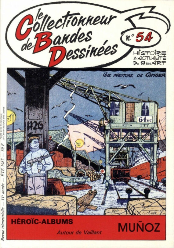 Le collectionneur de Bandes Dessinées N° 54 - Héroïc-Albums / Jidéhem - Munoz (1987)