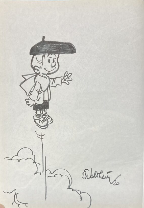 Walthéry & Peyo - Dédicace / Benoit Brisefer N° 4 "Tonton Placide" (1969)