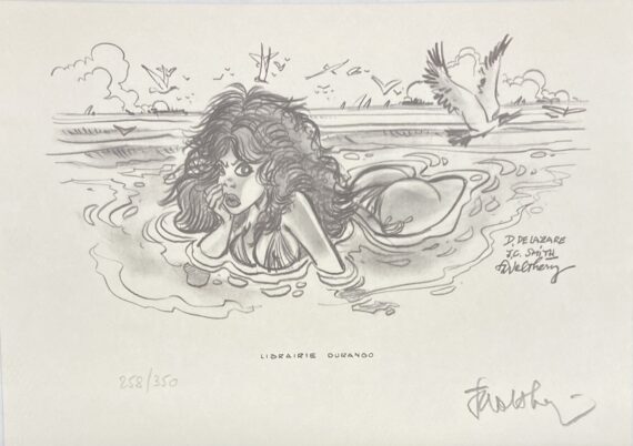 Walthéry - Rubine N° 1 "Les mémoires troubles" + Ex libris (1993)