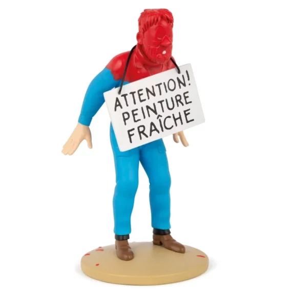 Hergé - Haddock peinture fraîche - Figurine en résine (2025)