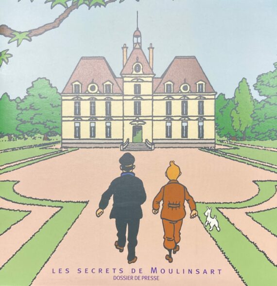 Hergé – Dossier de presse Tintin "Les secrets de Moulinsart" (2001)