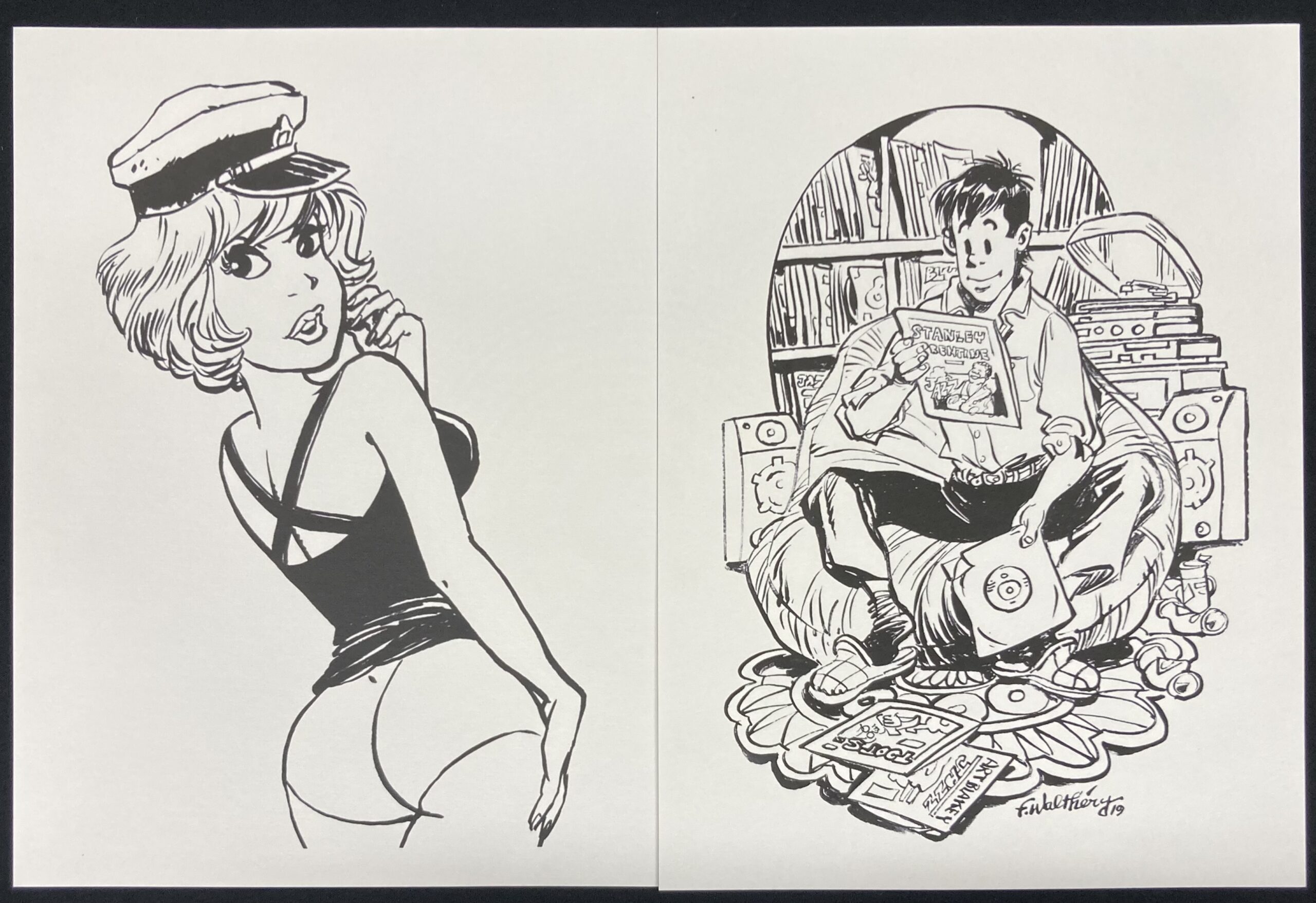 Walthéry – Portfolio Natacha – Amazonie BD