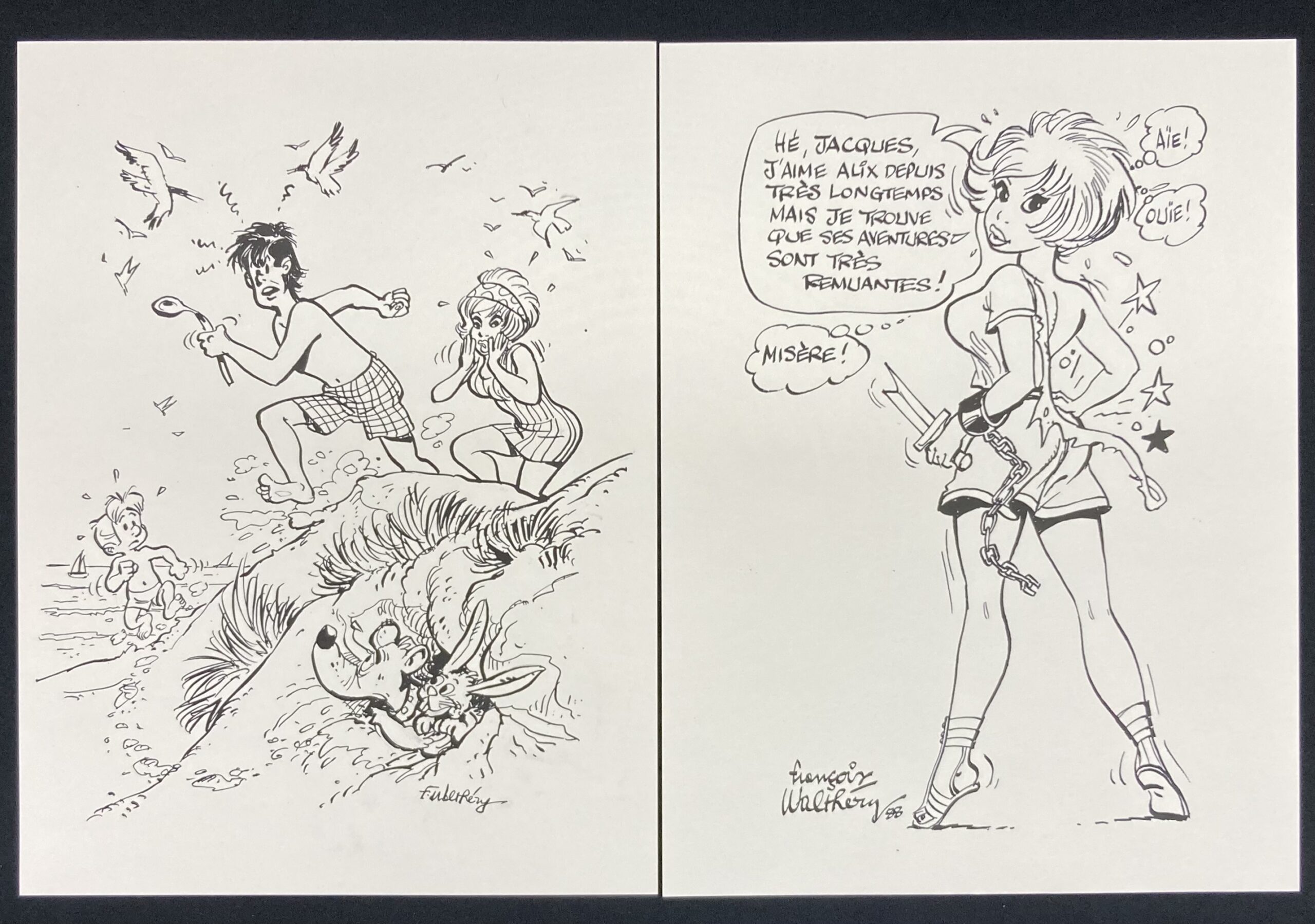 Walthéry – Portfolio Natacha – Amazonie BD