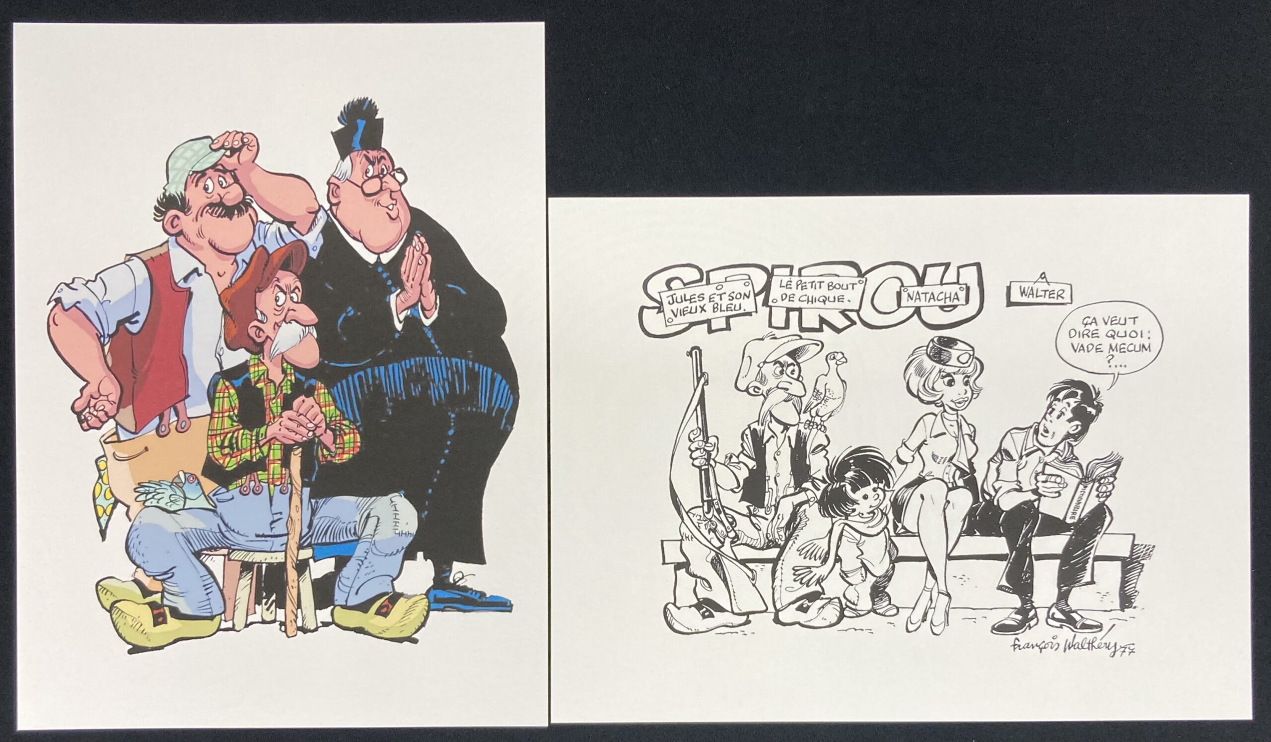 Walthéry – Portfolio Natacha – Amazonie BD