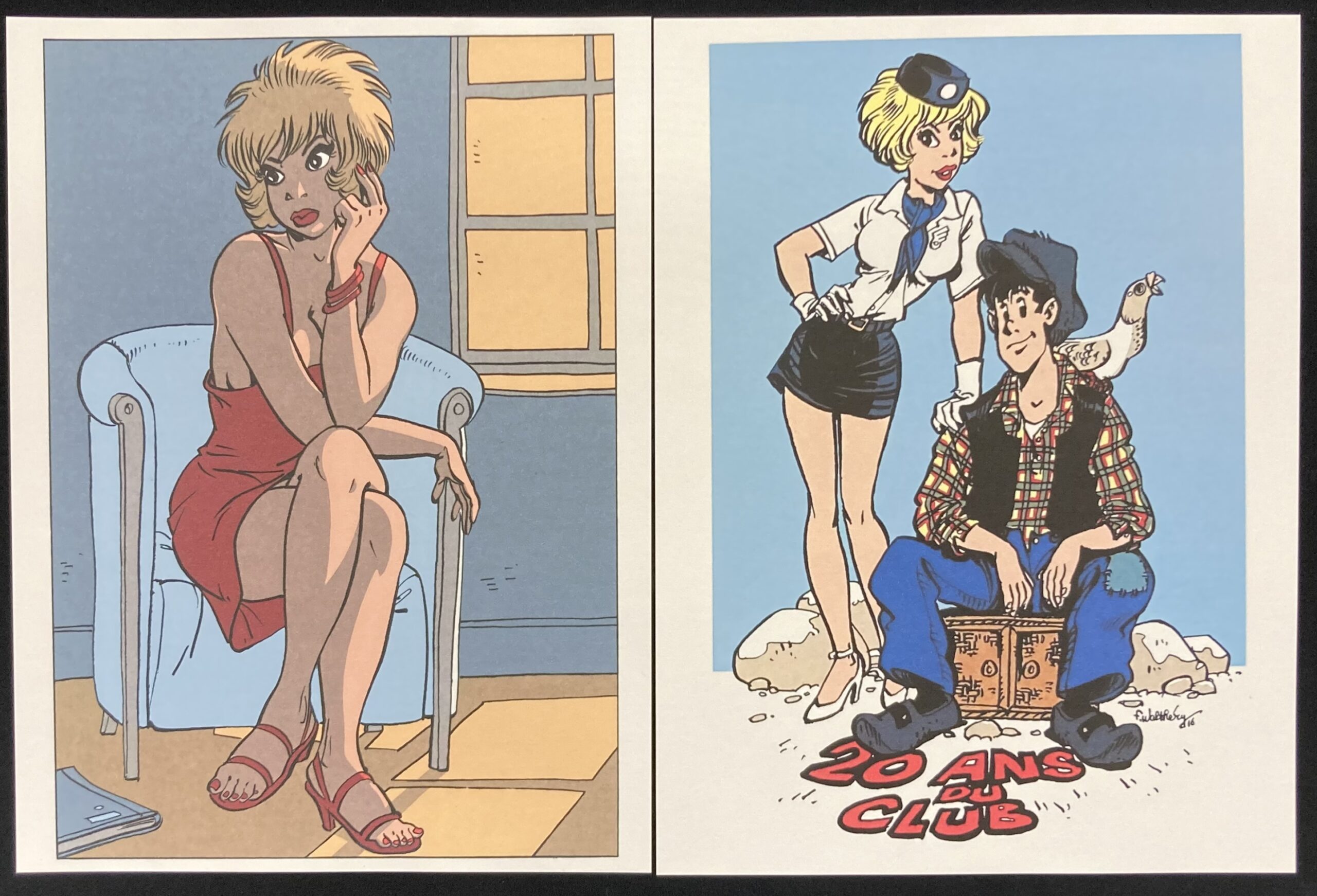 Walthéry – Portfolio Natacha – Amazonie BD