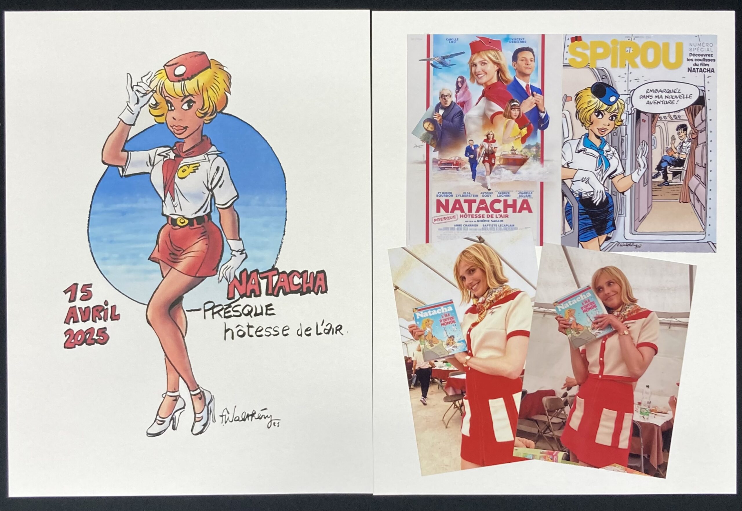 Walthéry – Portfolio Natacha – Amazonie BD