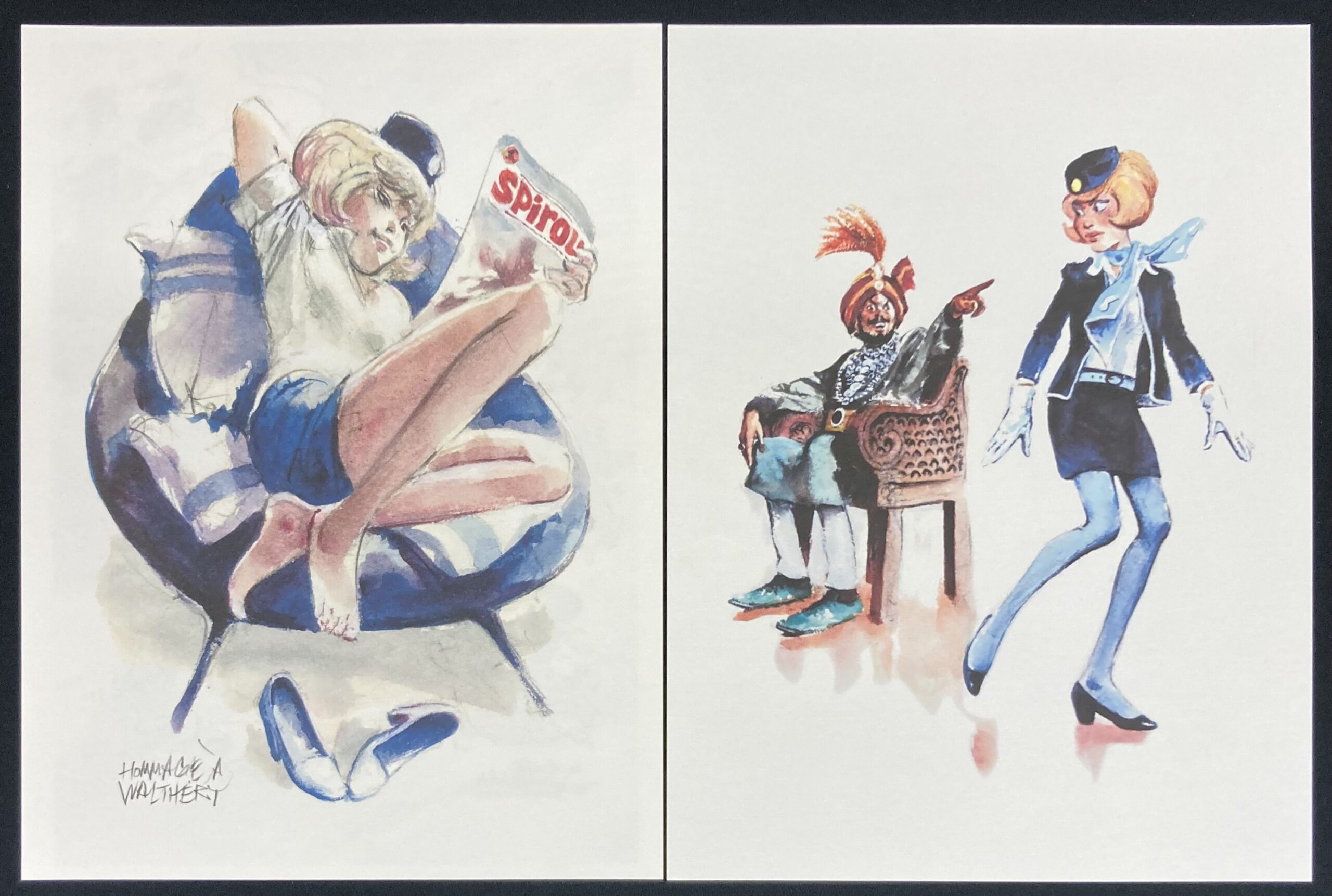 Walthéry – Portfolio Natacha – Amazonie BD