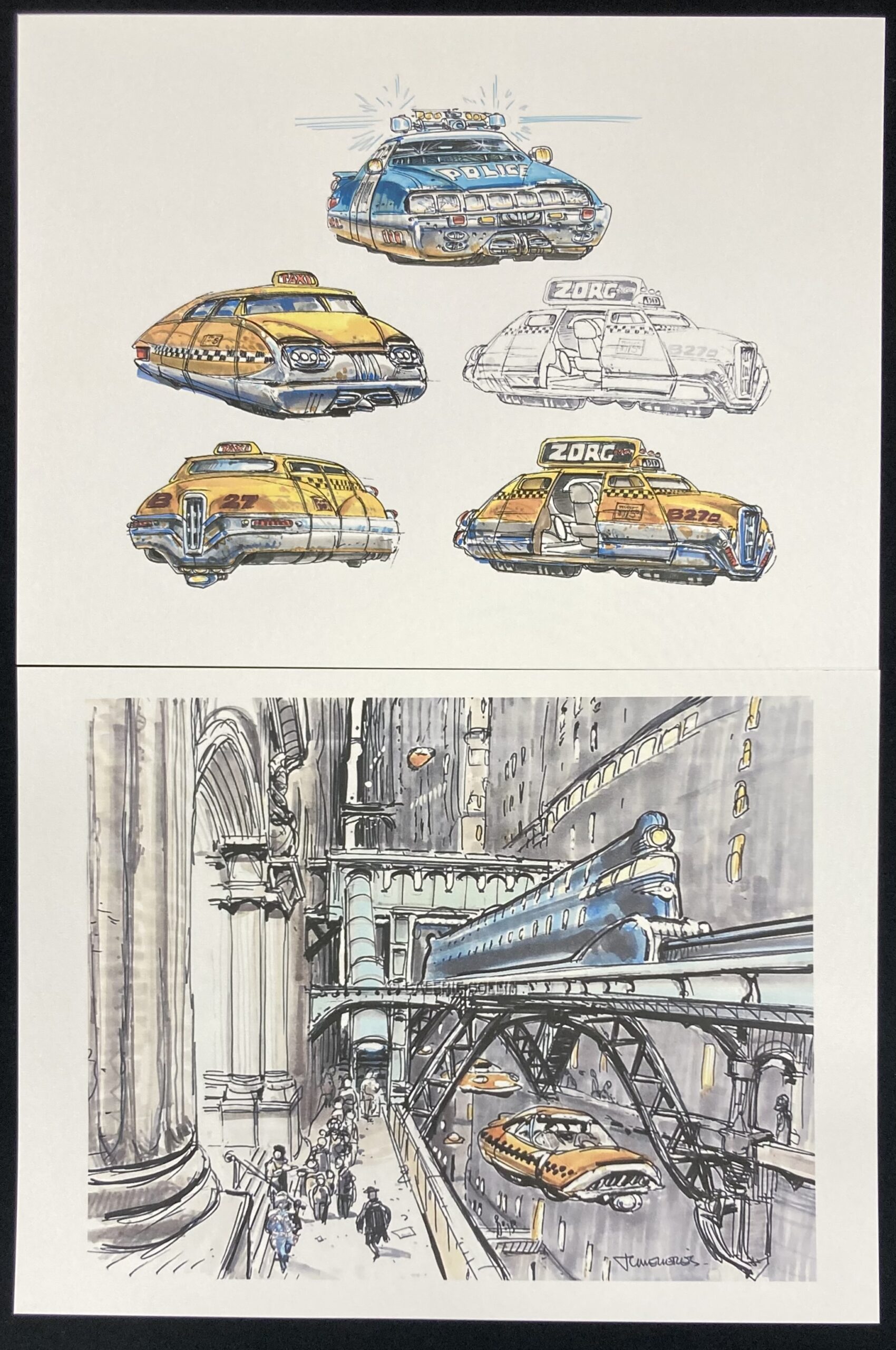 Jean-Claude Mézières – Portfolio Valérian et Laureline – Amazonie BD