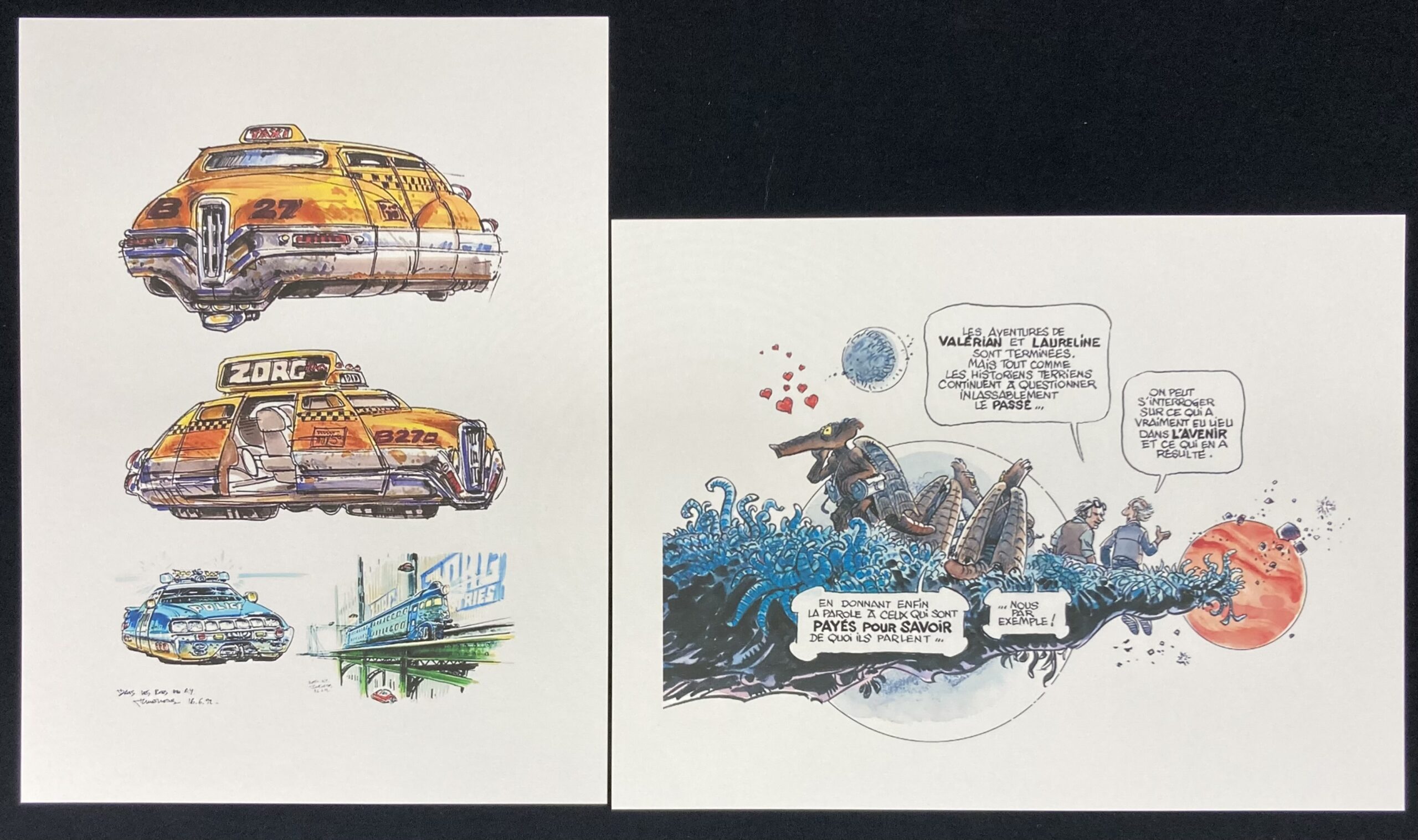 Jean-Claude Mézières – Portfolio Valérian et Laureline – Amazonie BD