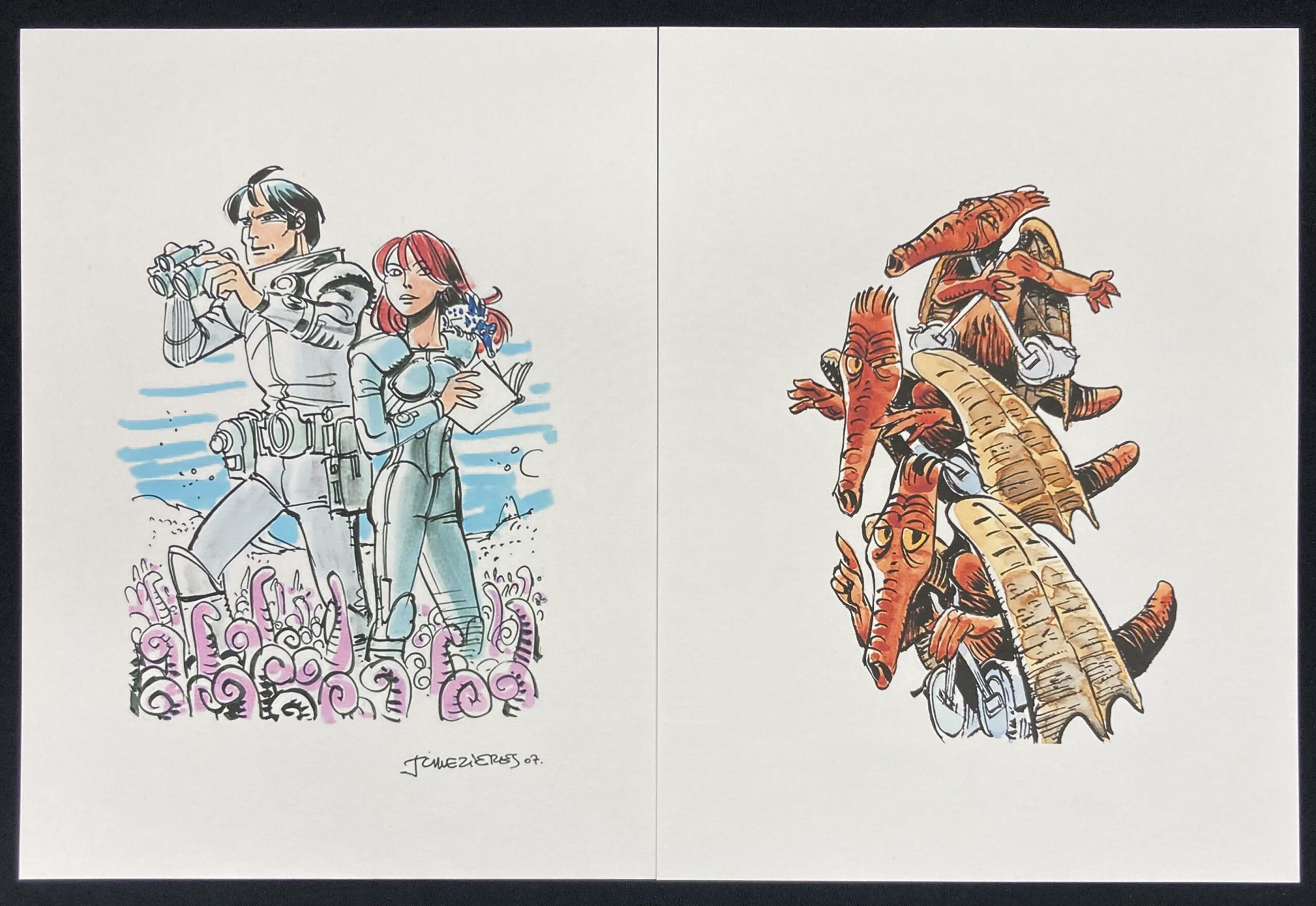 Jean-Claude Mézières – Portfolio Valérian et Laureline – Amazonie BD