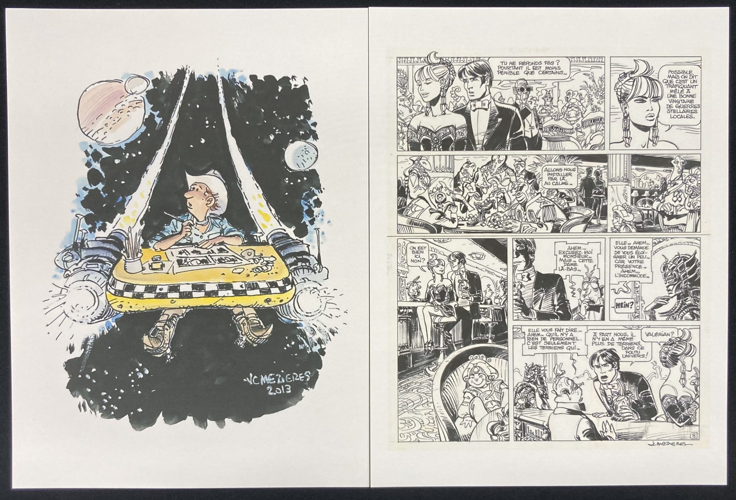 Jean-Claude Mézières – Portfolio Valérian et Laureline – Amazonie BD