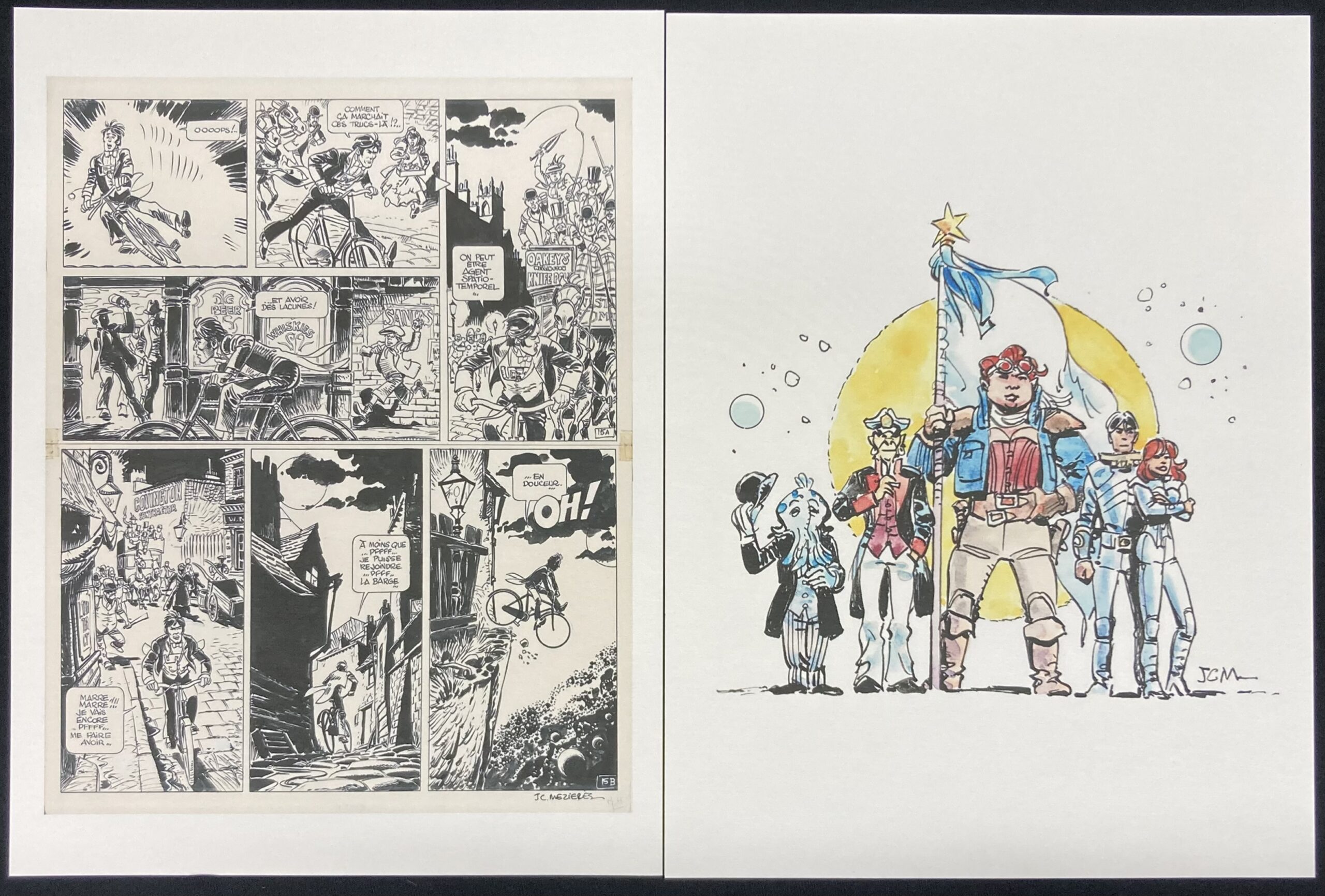 Jean-Claude Mézières – Portfolio Valérian et Laureline – Amazonie BD