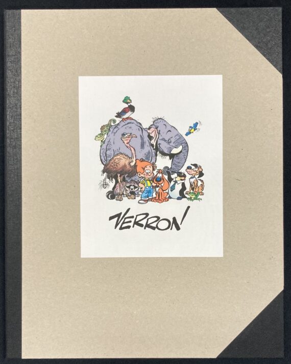 Laurent Verron - Dédicace / Portfolio Boule et Bill - Exemplaire unique !!