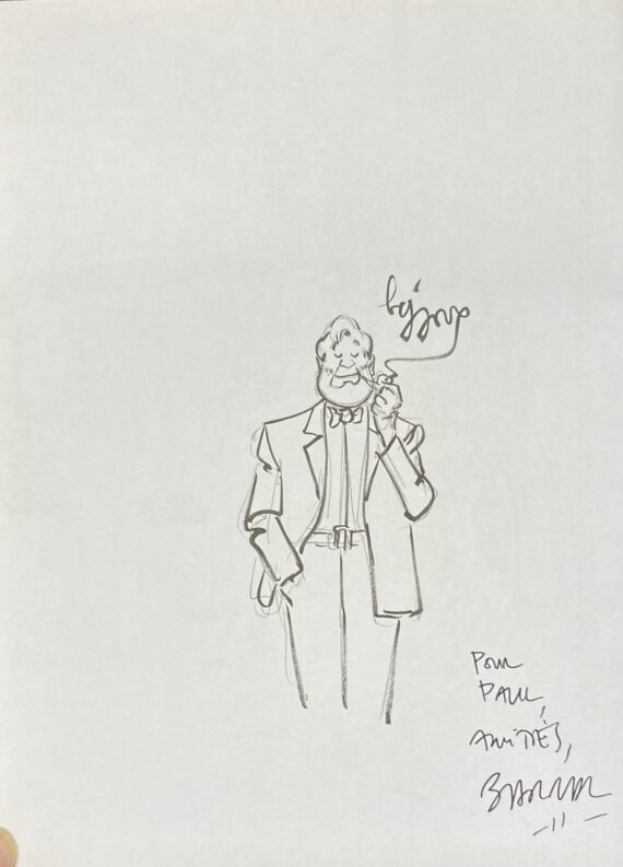 Barral & Veys - Dédicace / Les aventures de Philip et Francis N° 2 "Le piège machiavélique" (2011)