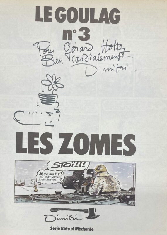 Dimitri - Dédicace / Le goulag N° 3 "Les zomes" (1980)