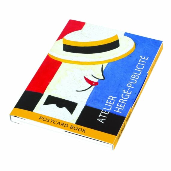 Hergé - Set de 16 cartes Hergé-Publicité / Postcard book (2020)