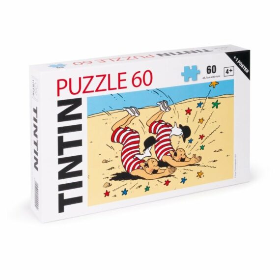 Hergé / Tintin - Puzzle "Dupondt désert" 60 pièces + poster (2025)