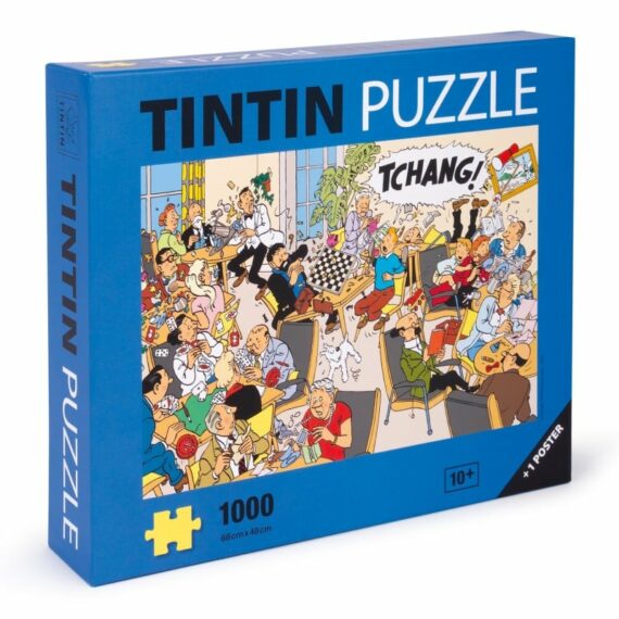 Hergé / Tintin - Puzzle "Tchang" 1000 pièces + poster (2025)