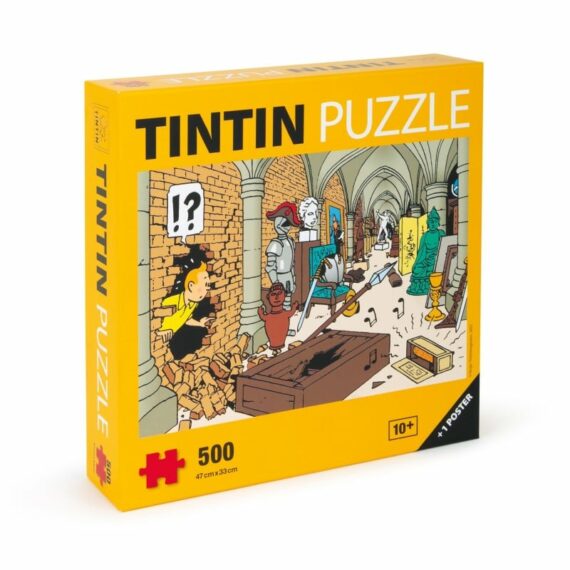 Hergé / Tintin - Puzzle "Trésor" 500 pièces + poster (2025)