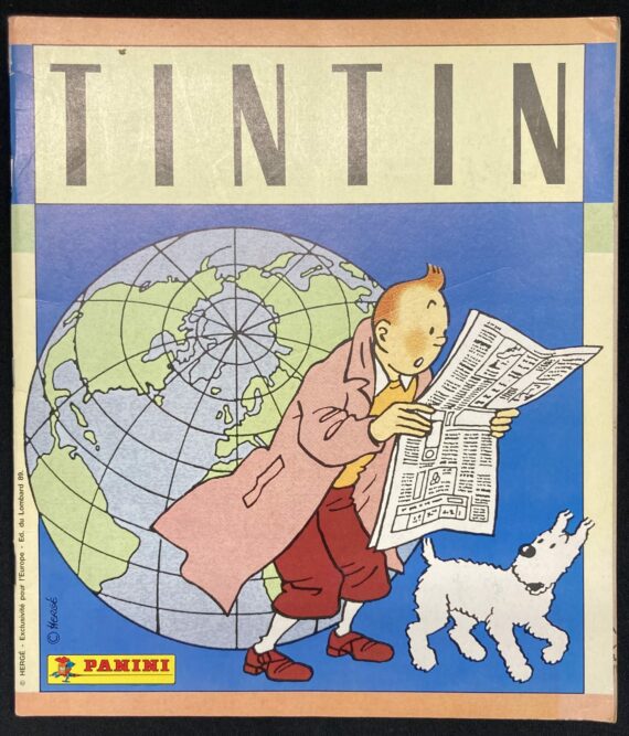 Hergé - Tintin album Panini (1989)