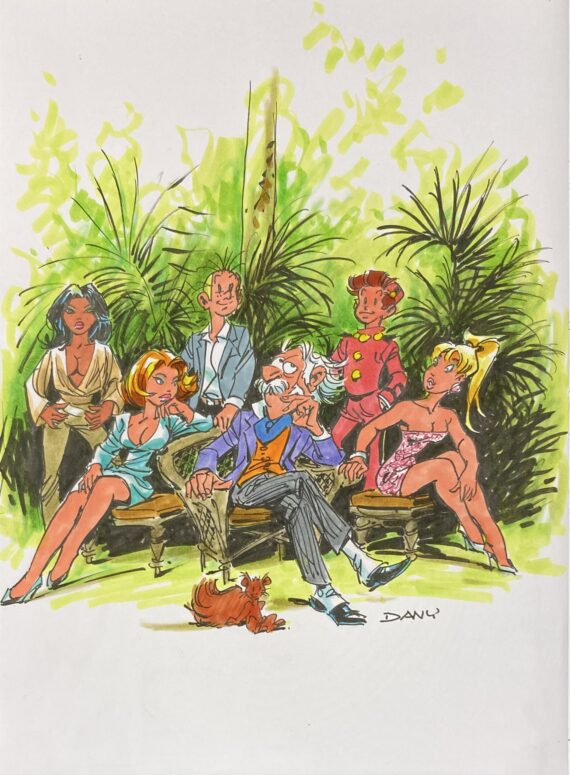 Dany & Yann - Dédicace / Spirou et la gorgone bleue (2023)