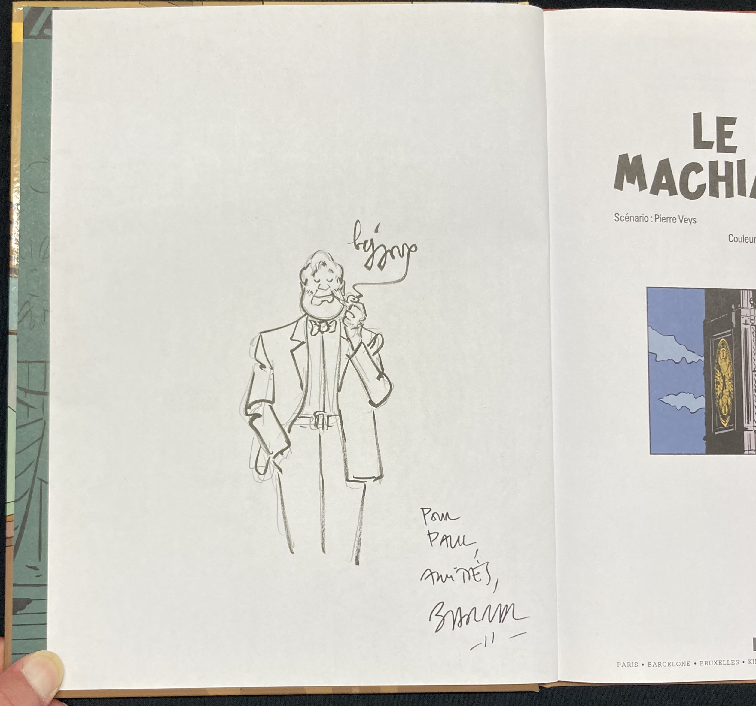 Barral & Veys – Dédicace : Les aventures de Philip et Francis N° 2 Le piège machiavélique - Amazonie BD