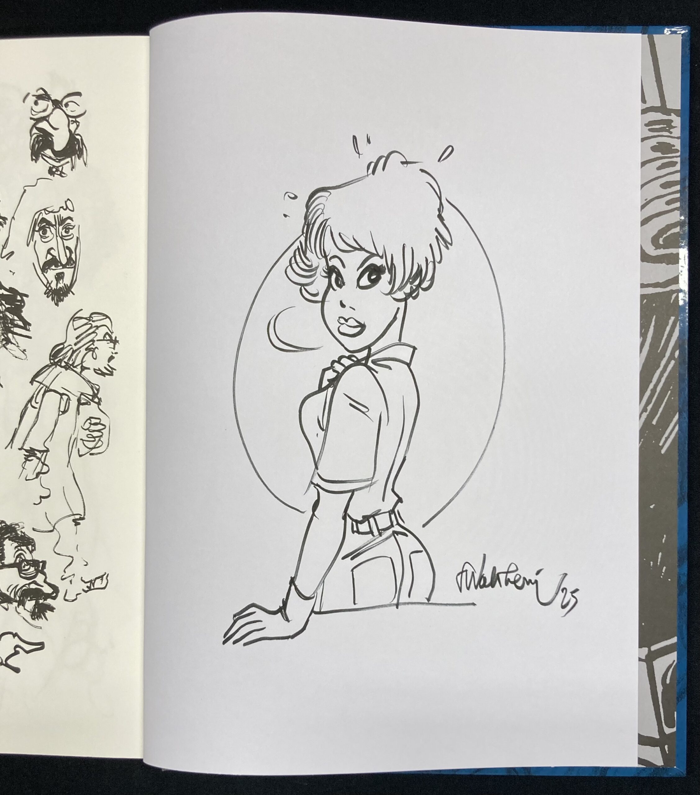 Walthéry & Sirius – Dédicace : Natacha N° 24 “Chanson d’avril” – Tirage de tête - Amazonie BD