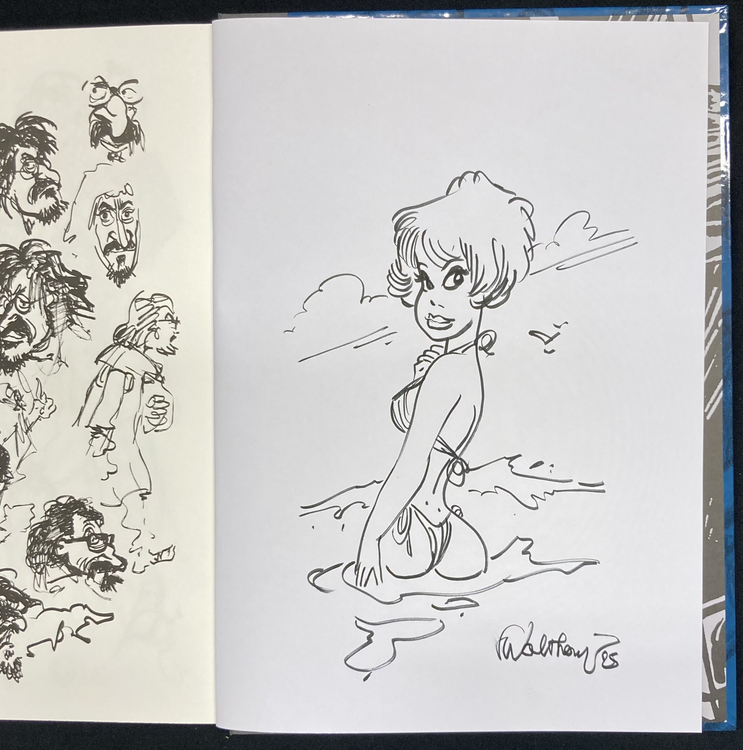 Walthéry & Sirius –b Dédicace : Natacha N° 24 “Chanson d’avril” – Tirage de tête - Amazonie BD