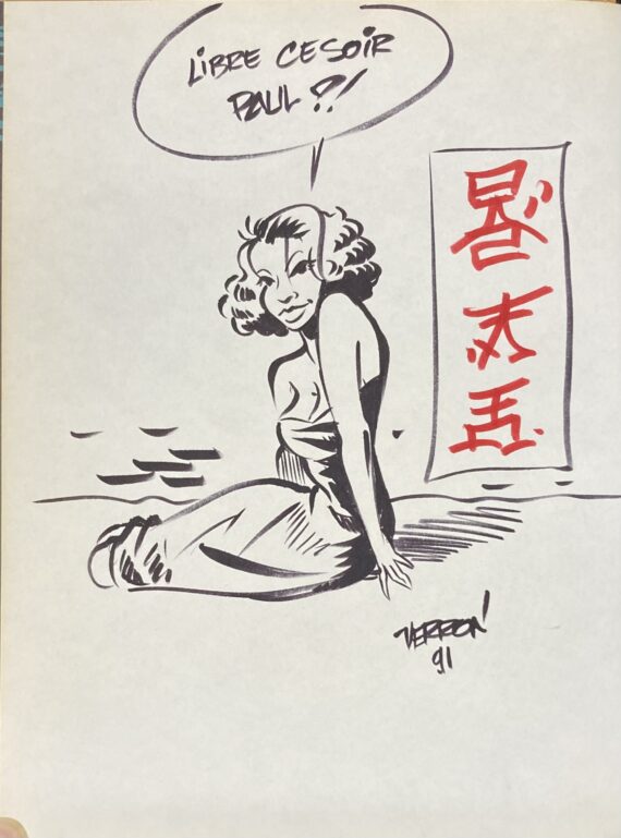 Laurent Verron & Durand - Dédicace / Le maltais "On peut toujours négocier" (1991)