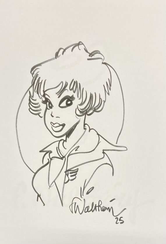 Walthéry - Dédicace / Natacha Artbook 69 - Tirage de tête Full Version (2025)