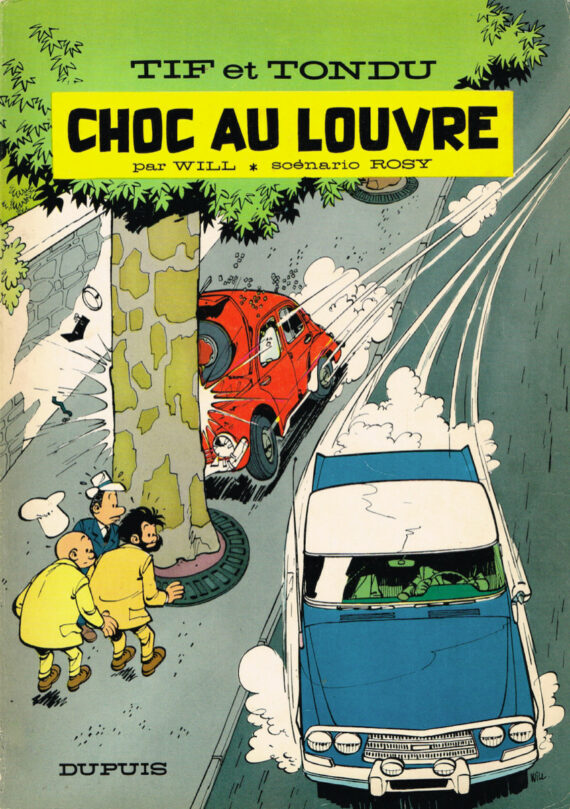 Will & Rosy - Tif et Tondu N° 9 "Choc au Louvre" (1966)