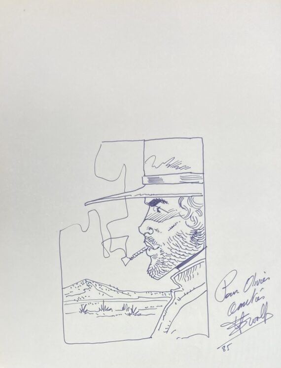 Yves Swolfs - Dédicace / Durango N° 4 "Amos" (1984)