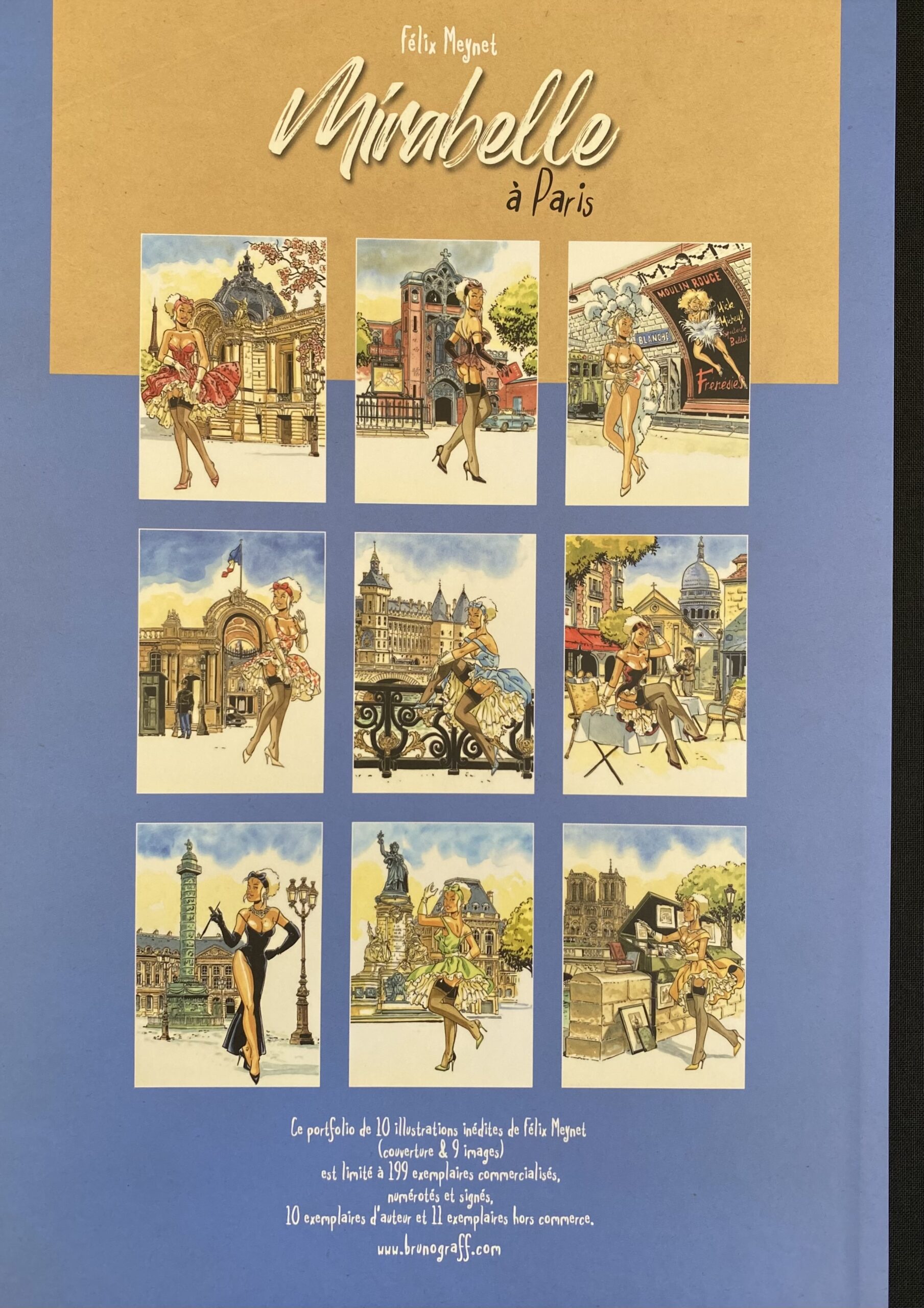 Meynet – Dédicace : Portfolio Mirabelle à Paris - Amazonie BD