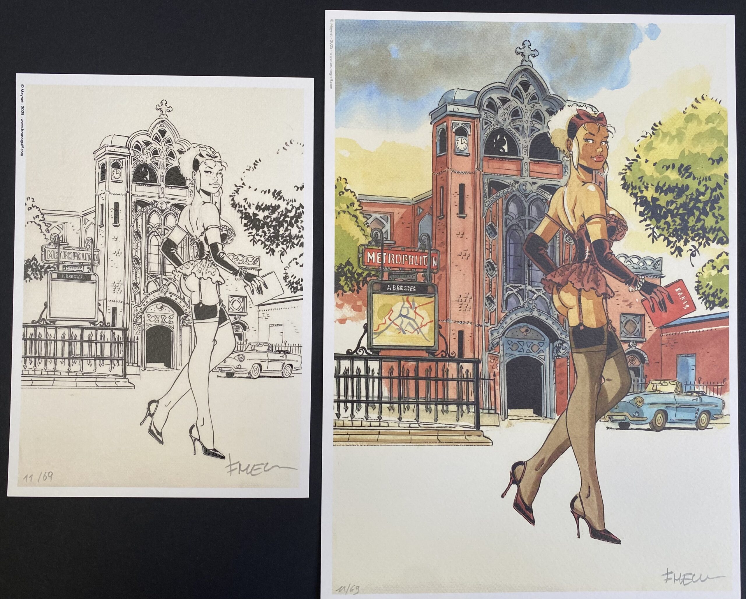 Meynet - Portfolio Mirabelle à Paris - Amazonie BD